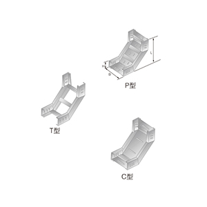 LQJ-05AT、P、C型鋁合金垂直下彎通
