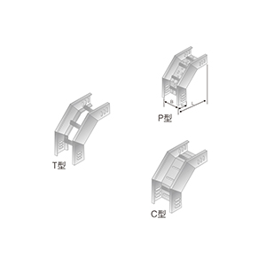LQJ-06AT、P、C型鋁合金垂直上彎通